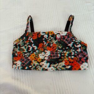 Offline Floral Multicolor Women's Sports Bra Top